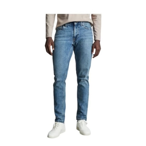 EVERLANE Mens Slim Straight Leg Jean Medium Wash Sz 29 x 30 NEW - Picture 1 of 12